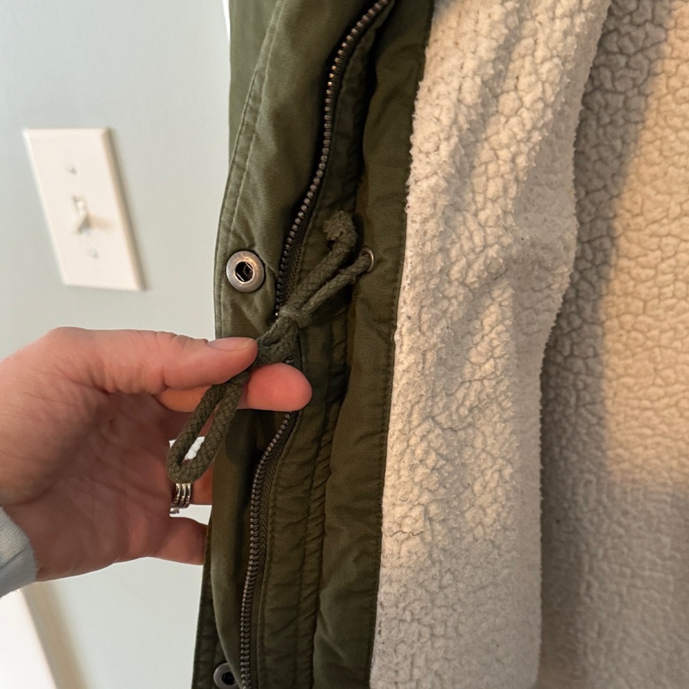 GAP Forest Green Hooded Jacket - Picture 6 of 7